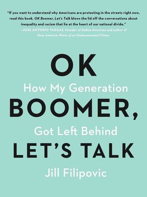 cover image of OK Boomer, Let's Talk